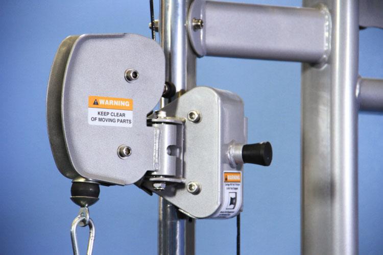 Muscle D Fitness Dual Adjustable Pulley – Two Stack Cable Machine