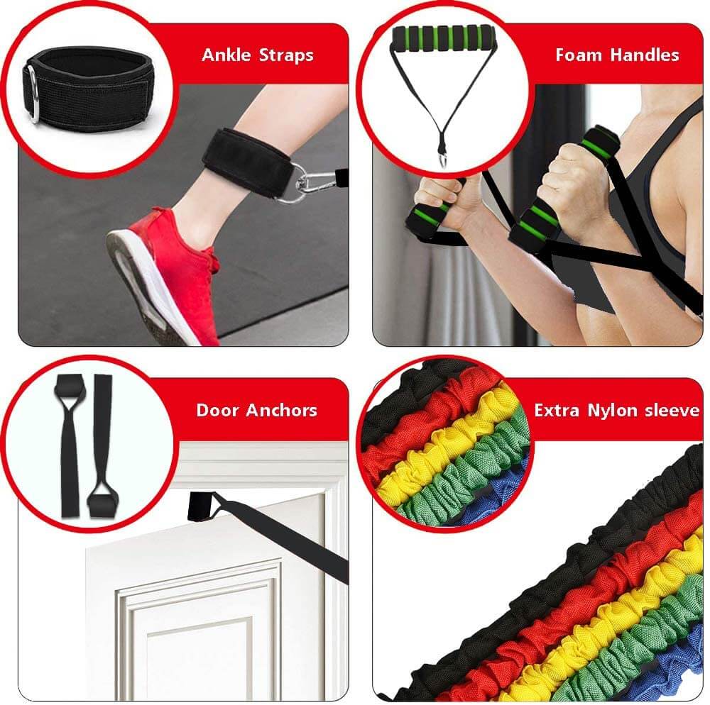Resistance Band Home Workout Set
