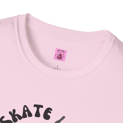 Monotone Skate Like Nobody's Watching Unisex T-Shirt