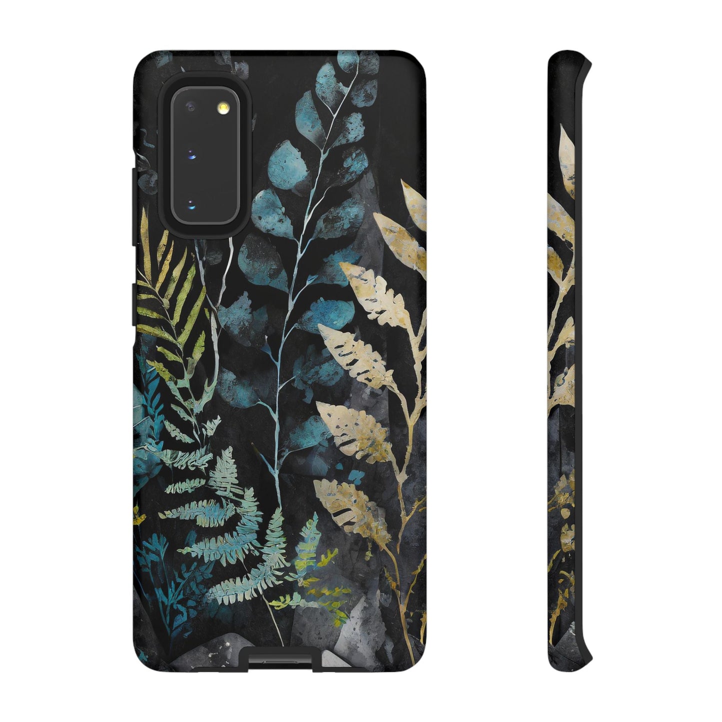 Dark Floral Tough Phone Case