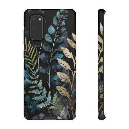 Dark Floral Tough Phone Case