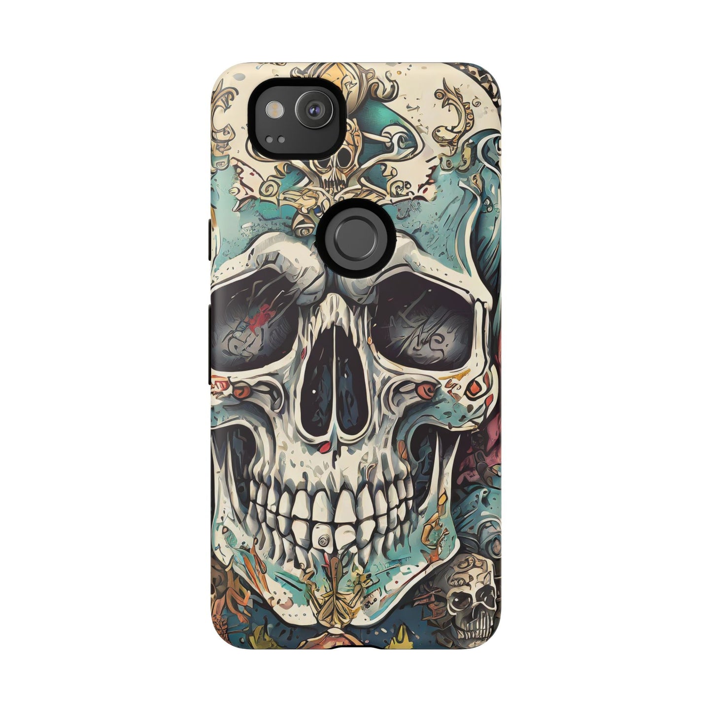 Abstract Skull Tough Phone Case