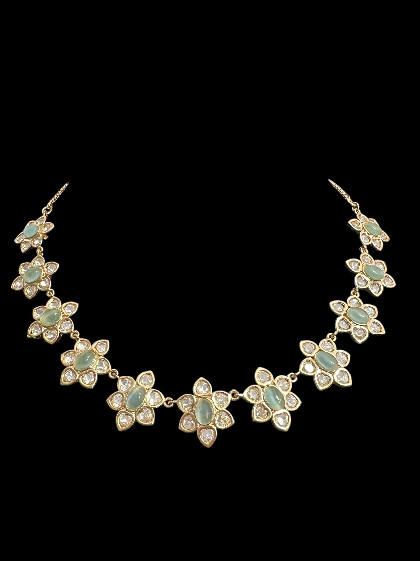 DNS180 Mina Polki set - mint ( READY TO SHIP )