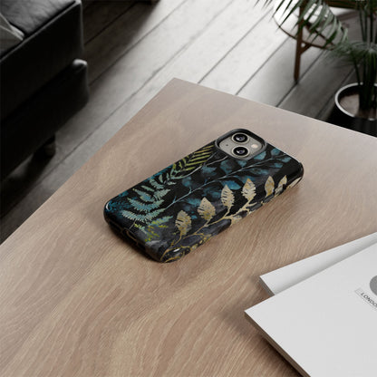 Dark Floral Tough Phone Case