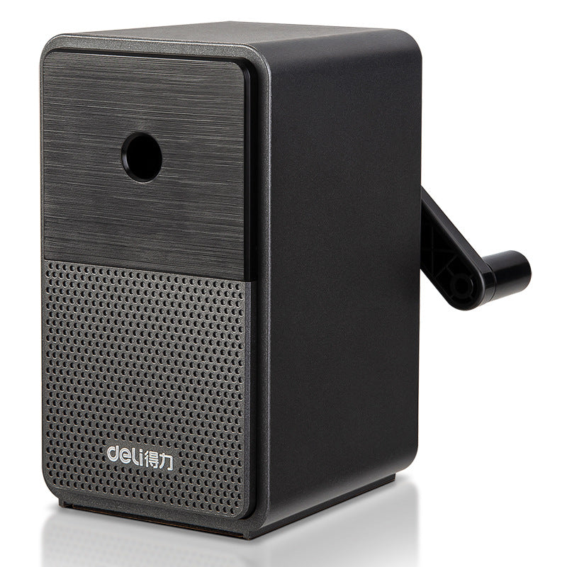 Deli Vintage Speaker Hand-Crank Pencil Sharpener (Model 71160)