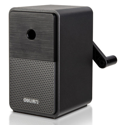 Deli Vintage Speaker Hand-Crank Pencil Sharpener (Model 71160)