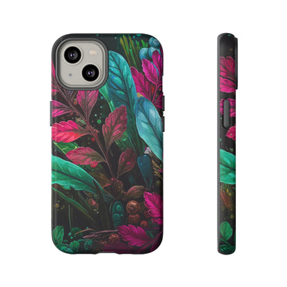 Vibrant Floral Tough Phone Case