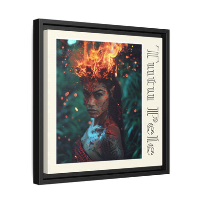 Tūtū Pele Aziza & Fae Matte Canvas Framed