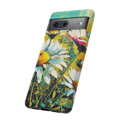 Colorful Daisy Floral Tough Phone Case