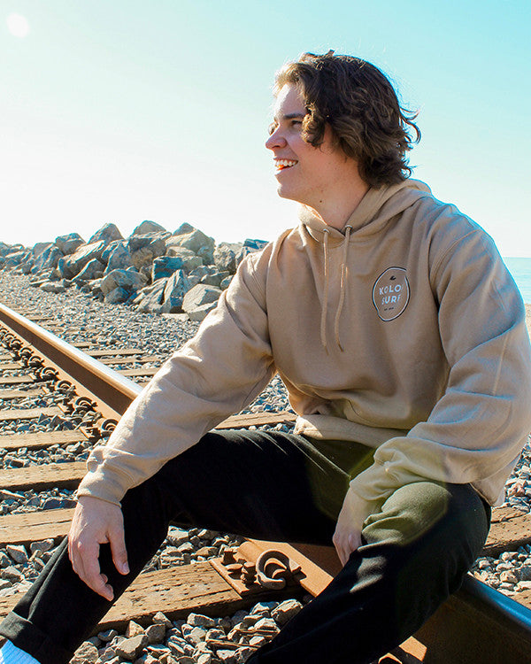 The Koloa Original Circle Hoodie- Black