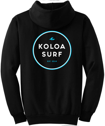 The Koloa Original Circle Hoodie- Blue