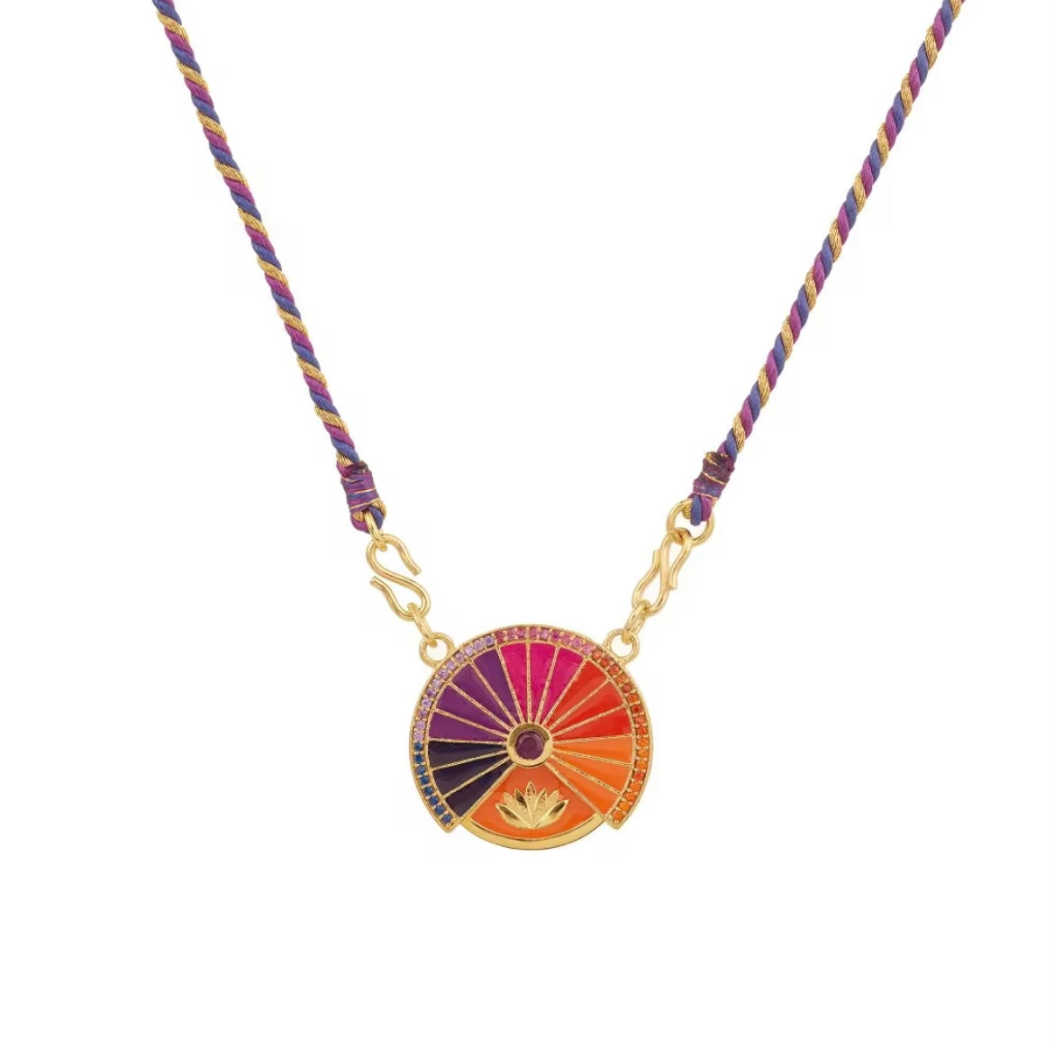 Positive Intentions Cord Necklace