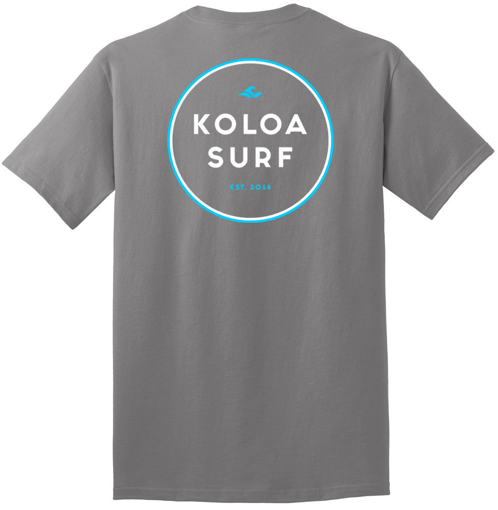The Koloa Original Circle T-Shirt- Blue