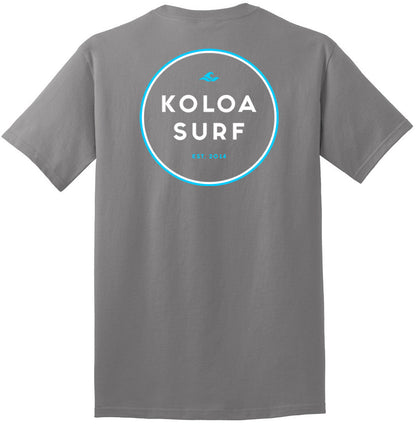 The Koloa Original Circle T-Shirt- Blue