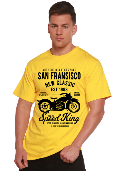 San Fransisco Spun Bamboo® Men's Bamboo Viscose/Organic Cotton Short Sleeve Graphic T-Shirt