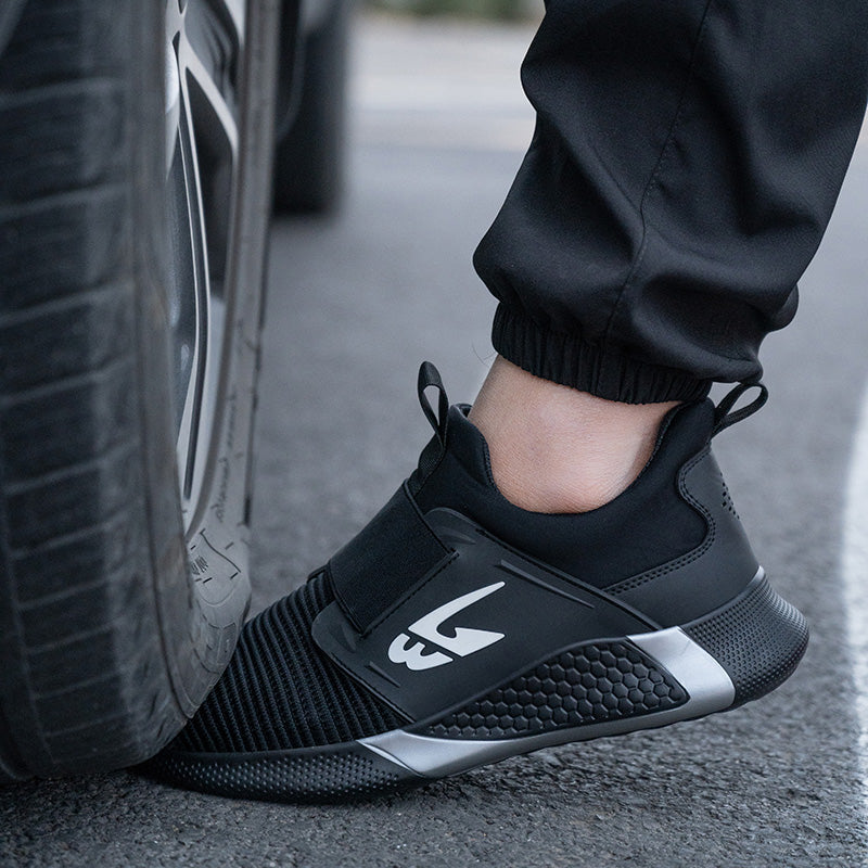 Maven Steel Toe Slip-on Work Sneakers