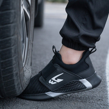 Maven Steel Toe Slip-on Work Sneakers