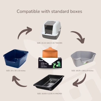 XL Cat Litter Box Liners