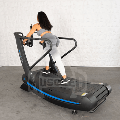 Commercial Self Powered Curve Treadmill - Muscle D Fitness - Standalone