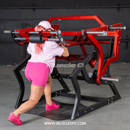 Pro Strength Power Hack Squat | Muscle D Fitness Commercial Gym Machine