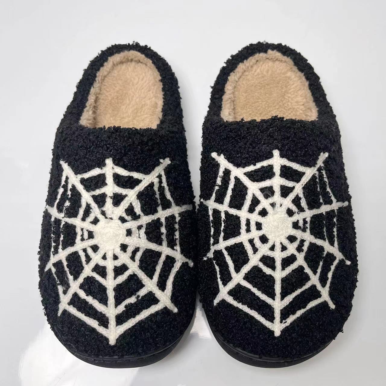 Cozy Spider Web House Shoes