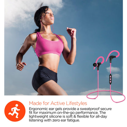 HyperGear Marathon Sport Wireless Bluetooth Earphones (MARPHONES-PRNT)