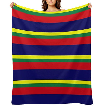 Royal Marines Commandos Colours - Army Regimental Throw Blanket