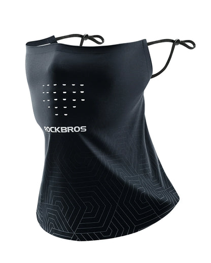 ROCKBROS Summer Cooling Neck Gaiter Breathable Balaclava for Men Women