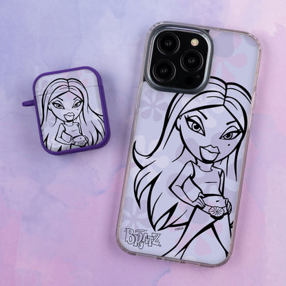 Bratz® Passion For Fashion HD Apple iPhone 14 Mag-Safe Phone Case and AirPods Gen 1 & 2 Combo Package