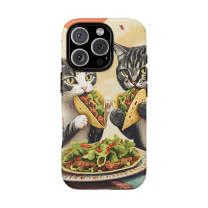 Funny Taco Cat Tough Phone Case