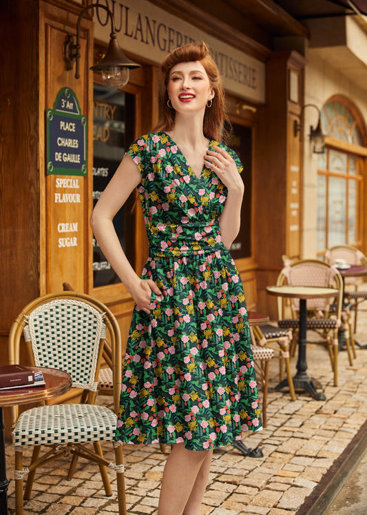 Floral Greta Dress