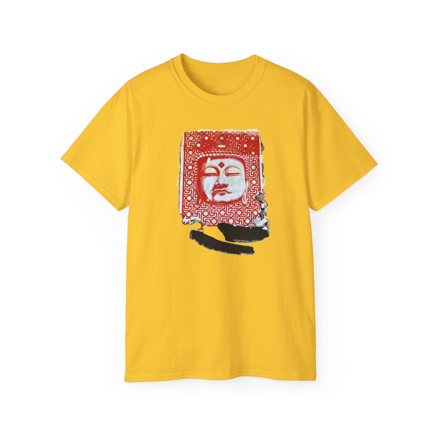 Fine Art Buddha Tablet Print Unisex Ultra Cotton Tee
