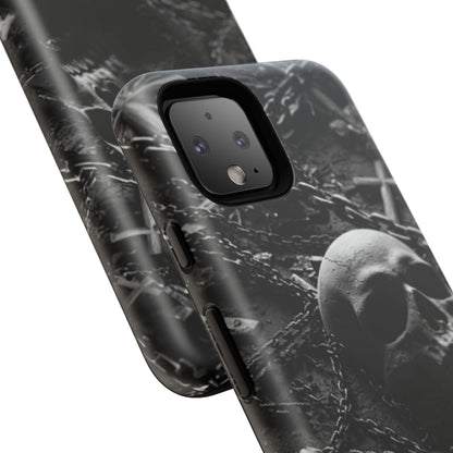 Gothic Skull Tough Phone Case