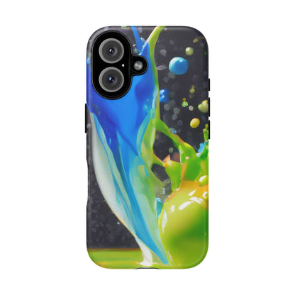 Vibrant Paint Splash Phone Case - Tough & Stylish Protection