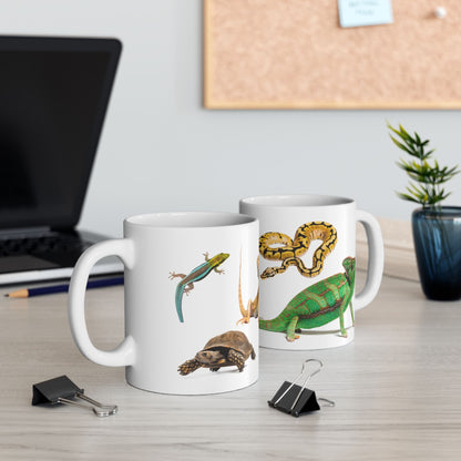 Scaly Companions Ceramic Reptile Mug (11 oz & 15 oz)