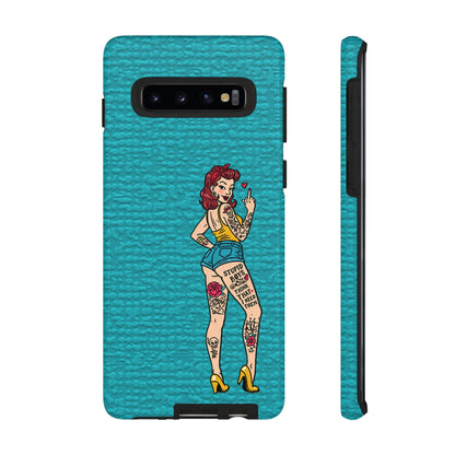 Stupid Boys Tough Phone Case