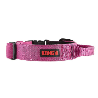 KONG Large Pink Dog Collar Ultra Durable Padded Handle Adjustable Control