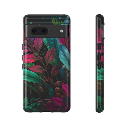 Vibrant Floral Tough Phone Case