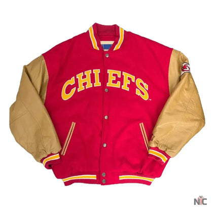 90s Kansas City Chiefs Varsity Jacket