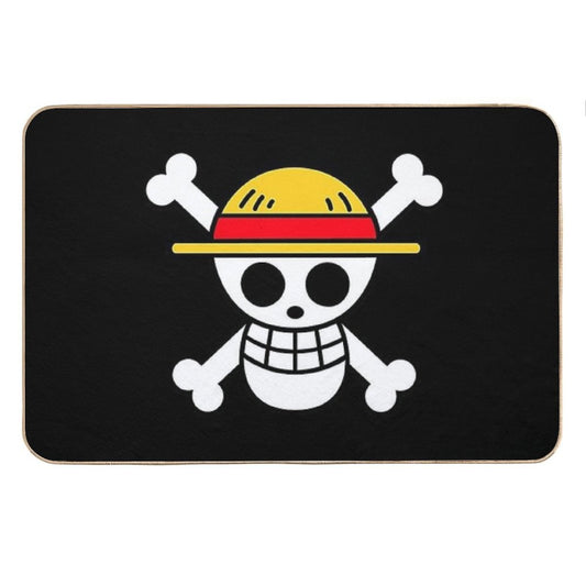 One Piece Mask Stickers Bath Mat