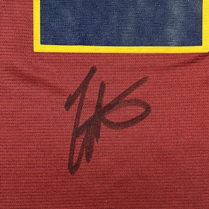 Autographed/Signed Collin Sexton Cleveland Cavaliers Red Basketball Jersey Fanatics COA