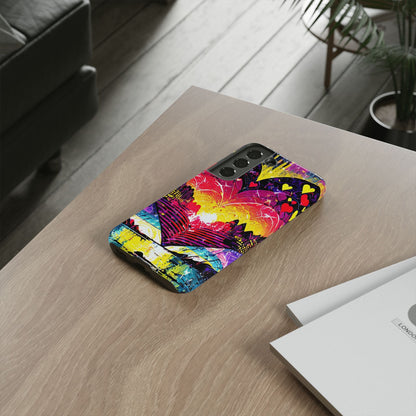 Vibrant Heart Sunset Tough Phone Case