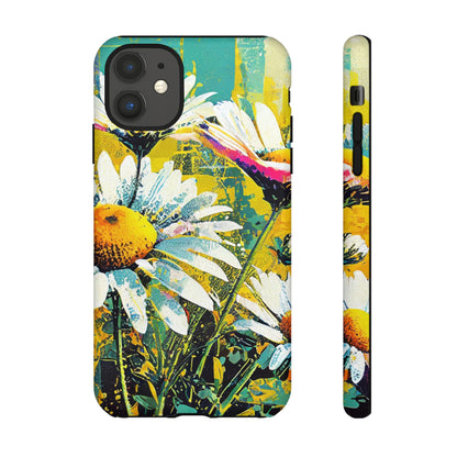 Colorful Daisy Floral Tough Phone Case