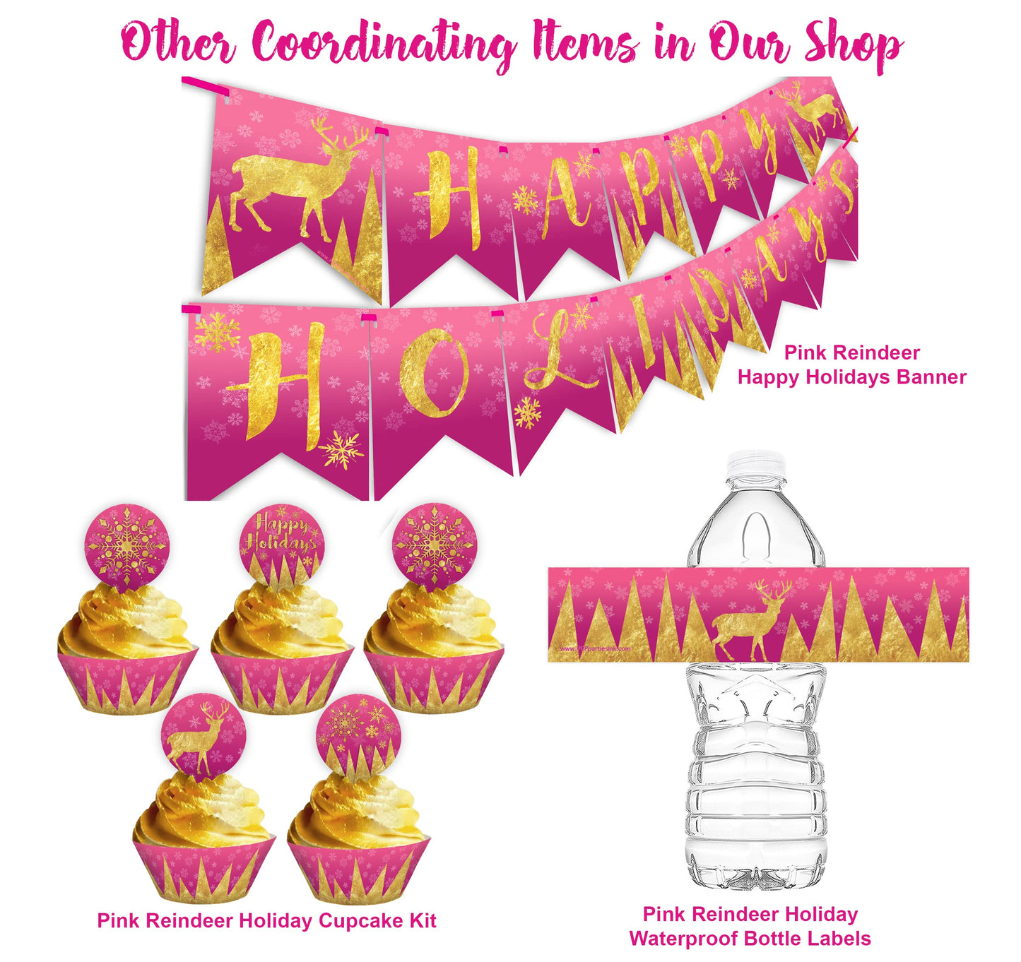 Nutcracker Happy Holidays Banner - Party Supplies - Christmas Party Decoration