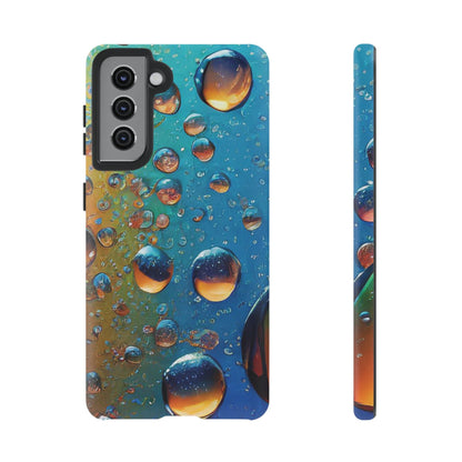 Colorful Water Droplets Tough Phone Case