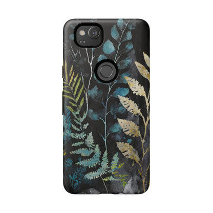 Dark Floral Tough Phone Case