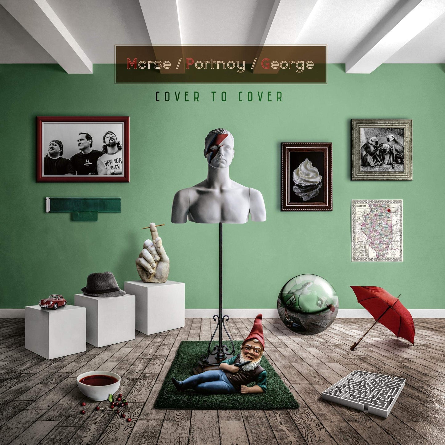 Morse / Portnoy / George - Cover To Cover [Remastered] Vinyl Record