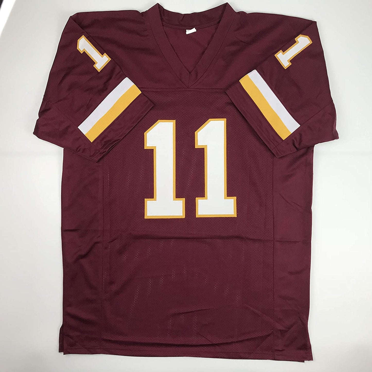 Autographed/Signed Alex Smith Washington Burgundy Football Jersey JSA COA