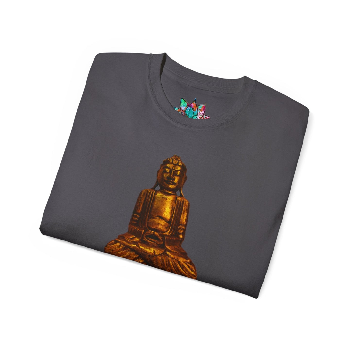 Fine Art Buddha Carving Print Unisex Ultra Cotton Tee
