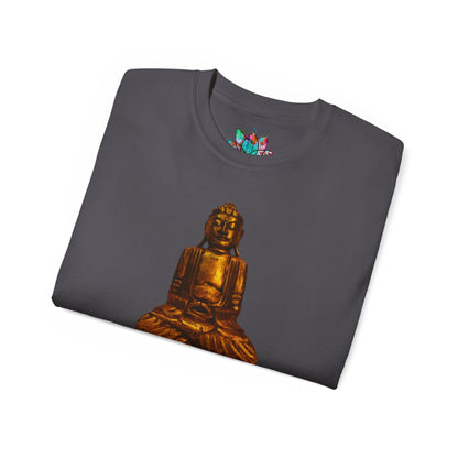Fine Art Buddha Carving Print Unisex Ultra Cotton Tee